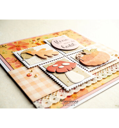 Marianne Design Craftable  Punch die XL- pumpkins CR1741