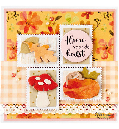 Marianne Design Craftable  Punch die XL- pumpkins CR1741