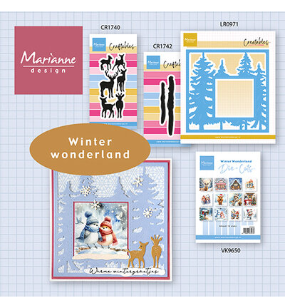 Marianne Design Creatable Forest square LR0971