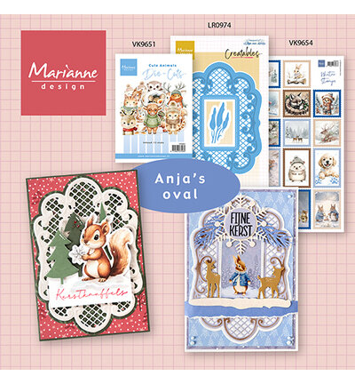 Marianne Design Die-cuts - Cute Animals VK9651