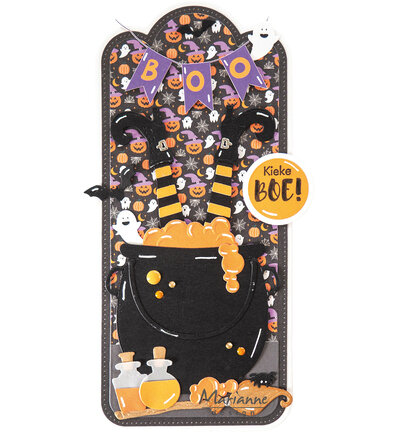 Marianne Design Creatables &ndash; Witch in the Kettle LR0979