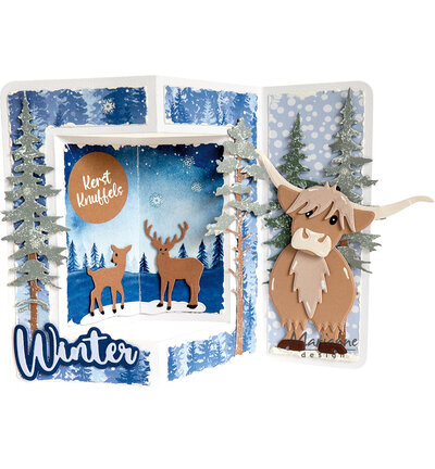 Marianne Design Papierblok &ndash; Frosty Winter A4 PK9226