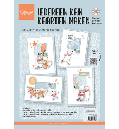 Marianne Design DIY Set &ndash; Iedereen kan kaarten maken PK9228