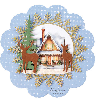 Marianne Design Die Cuts &ndash; Frosty Winter VK9655