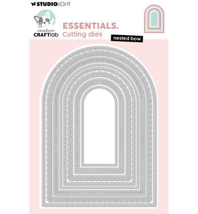 Studio Light CCL Stansmallen &ndash; Nested Bow Essentials nr. 1127 CCL-ES-CD1127