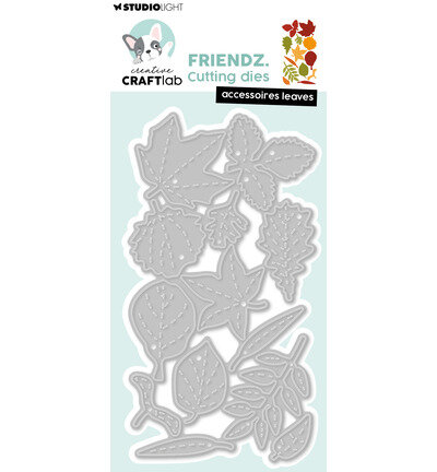 Studio Light CCL Stansmallen &ndash; Accessoires Leaves Friendz nr. 1130&nbsp;CCL-FR-CD1130