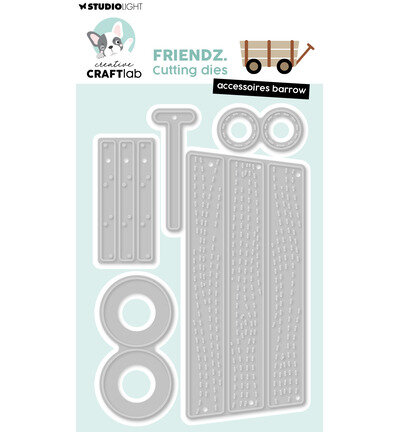 Studio Light CCL Stansmallen &ndash; Accessoires Barrow Friendz nr. 1131 CCL-FR-CD1131