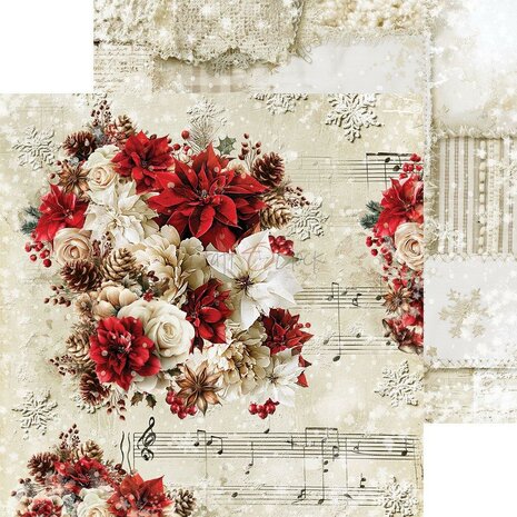 Craft O Clock Paper Pack 20x20 cm Spirit of Christmas&nbsp;&nbsp;CC-C87-SCS-07