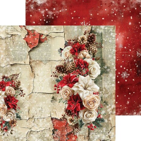 Craft O Clock Paper Pack 20x20 cm Spirit of Christmas&nbsp;&nbsp;CC-C87-SCS-07