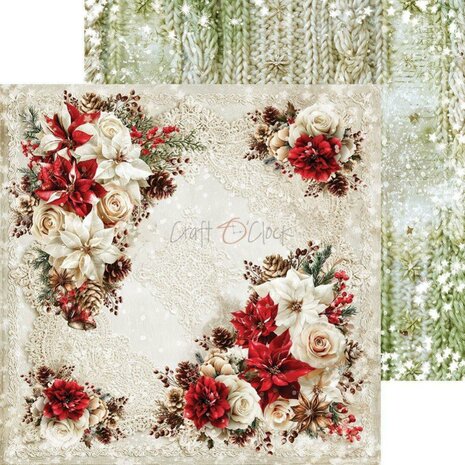Craft O Clock Paper Pack 20x20 cm Spirit of Christmas&nbsp;&nbsp;CC-C87-SCS-07