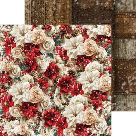 Craft O Clock Paper Pack 20x20 cm Spirit of Christmas&nbsp;&nbsp;CC-C87-SCS-07