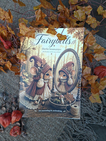 Fairybells Collage boek Herfst bosmuisjes 99085/002