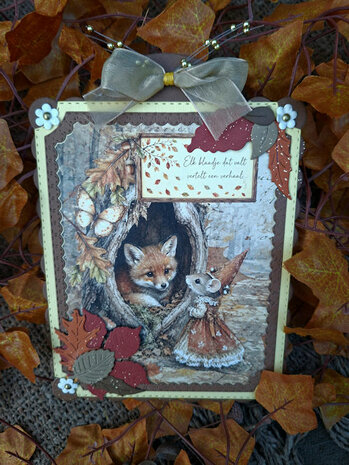 Fairybells Collage boek Herfst bosmuisjes 99085/002