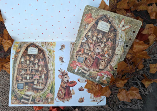 Fairybells Collage boek Herfst bosmuisjes 99085/002