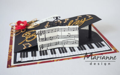 Marianne Design Creatable, Piano LR0501