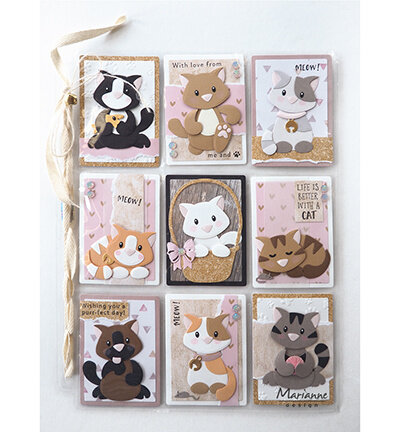 Marianne Design collectable eline's kitten COL1454