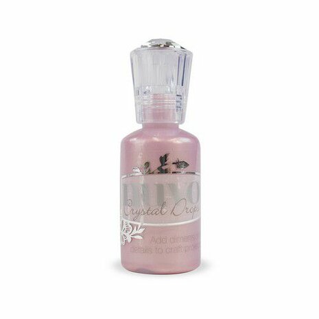 Nuvo crystal drops - raspberry pink