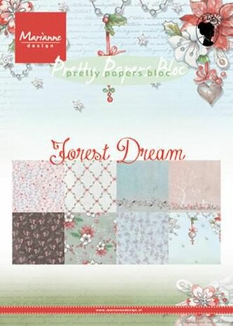 Marianne Design Paper pad Forest Dream A5 PK9158 A5 