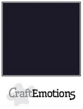 CraftEmotions karton gladkarton zwart 30,0 x 30,0cm 