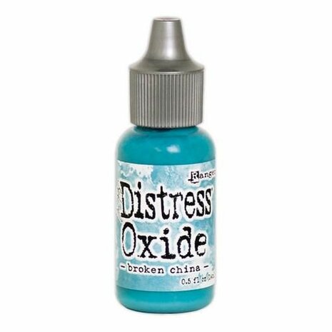 Ranger Distress Oxide Re- Inker 14 ml - broken china  TDR56942 Tim Holtz