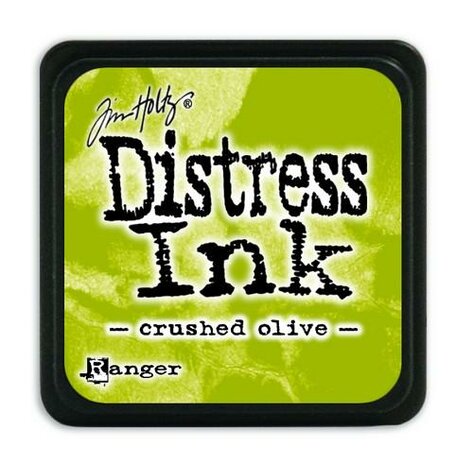 Ranger Distress Mini Ink pad - crushed olive&nbsp; TDP39914 Tim Holtz