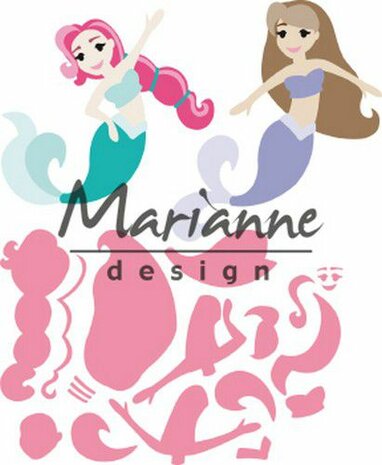 Marianne Design Collectable Mermaids by Marleen COL1467