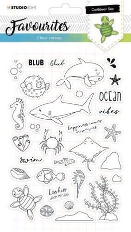 Studio Light Clearstempel A5 Favourites nr 383