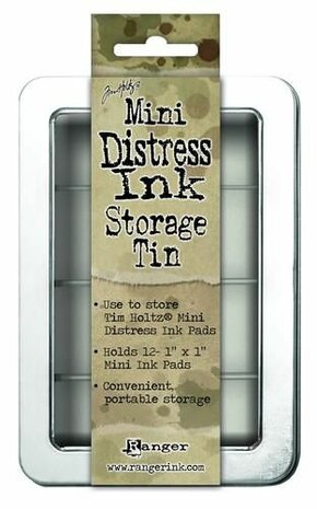 Ranger Mini Distress Ink storage tin Tim Holtz&nbsp;TDA42013