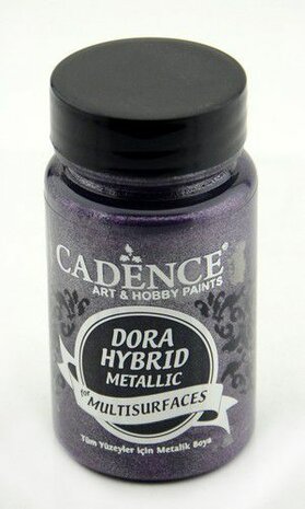 Cadence Dora Hybride metallic verf donker Orchidee 90 ml