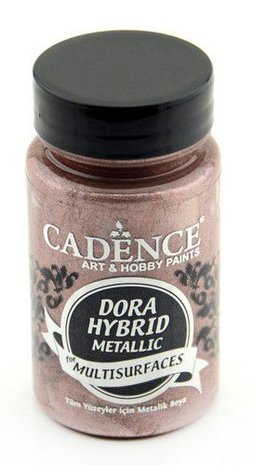 Cadence Dora Hybride metallic verf Antiek roze 90 ml