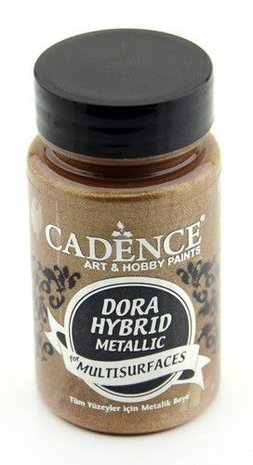 Cadence Dora Hybride metallic verf Antiek goud 90 ml