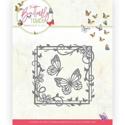 Dies - Jeanine&#039;s Art - Butterfly Touch - Butterfly Square