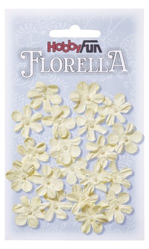 FLORELLA Bloemen  Creme, 2cm
