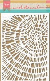 Marianne Design Stencil Tiny‘s Sliced Wood PS8040