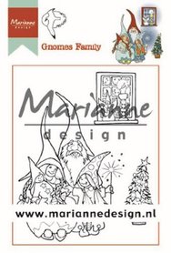 Marianne Design Clear Stamps Hetty‘s Gnomes Familie HT1650