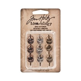 Idea-ology • Tim Holtz ring fasteners x9