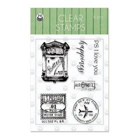Piatek13 - Clear stamp set Till we meet again 01