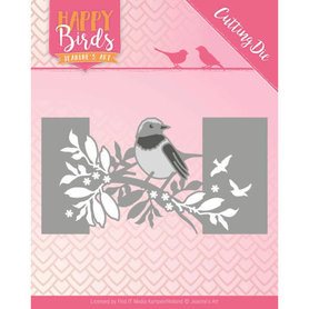 Snijmal - Jeanine's Art - Happy Birds - Vogel omslag