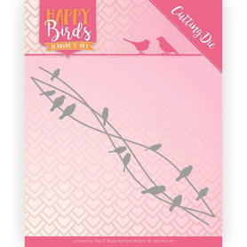 Snijmal - Jeanine's Art - Happy Birds - Vogelvrienden