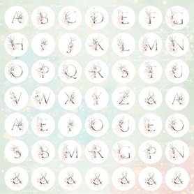 Craft&You Dream Ceremony Sheet of elements to be cut out 12X12 