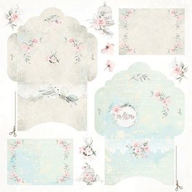 Craft&You Dream Ceremony Sheet of elements to be cut out 12X12 