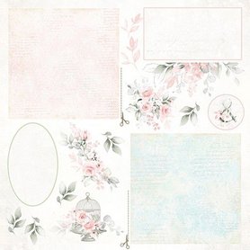 Craft&You Dream Ceremony Sheet of elements to be cut out 12X12 