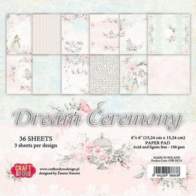 Craft&You Dream Ceremony Small Paper Pad 6x6 36 vel 