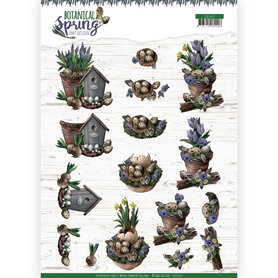 3D cutting sheet - Amy Design - Botanical Spring - Spring Arrangement