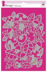 Pronty Stencil Autumn A4 Julia Woning