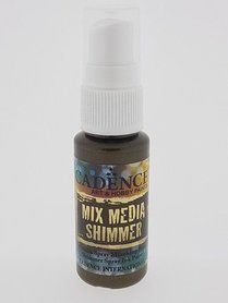 Cadence Mix Media Shimmer metallic spray Donker bruin 25 ml