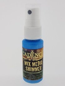 Cadence Mix Media Shimmer metallic spray Lichtblauw 25 ml