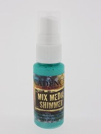 Cadence Mix Media Shimmer metallic spray Licht Geen 25 ml