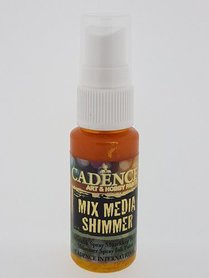 Cadence Mix Media Shimmer metallic spray Zonneschijn 25 ml
