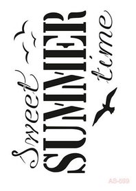 Cadence Mask Stencil AS - sweet summer time 
